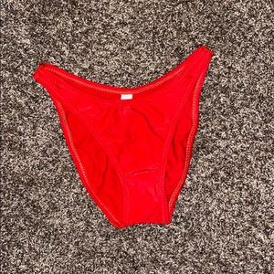 Women’s Red Bikini Bottoms